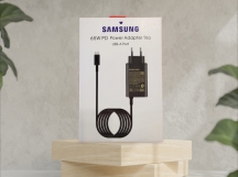Сетевой адаптер питания Samsung PD USB-C 65W + встроенный кабель Type-C (черный)