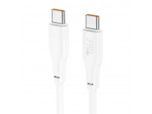 Кабель Type-C - Type-C Hoco X93 Force PD 60W 200см 3A  (white) (220671)