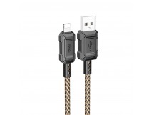 Кабель USB - Apple lightning Hoco X94 Leader 100см 2,4A  (gold) (220661)