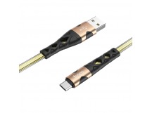 Кабель USB - micro USB Hoco U105 120см 2,4A  (gold) (220598)