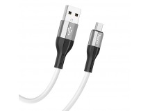 Кабель USB - micro USB Hoco X72 Creator 100см 2,4A  (white) (220510)