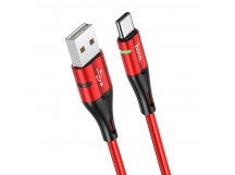 Кабель USB - Type-C Hoco U93 120см 3A  (red) (220608)