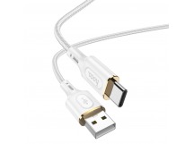 Кабель USB - Type-C Hoco X95 Goldentop 100см 3A  (white) (220651)