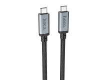 Кабель USB 4.0 Hoco US05 Thunderbolt 4 Pro (20Gbps) 100W 200см 5A  (black) (220560)