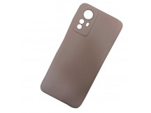 Чехол силиконовый Xiaomi Redmi Note 12S Silicone Cover Nano 2mm розовый песок