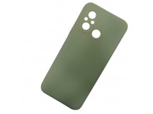 Чехол силиконовый Xiaomi Redmi 12C Soft Touch матовый фисташковый