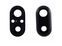 Стекло камеры для iPhone 8 Plus в сборе с рамкой Черный