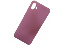 Чехол силиконовый Samsung A04 Soft Touch New розовый