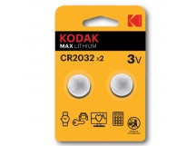 Элемент питания Kodak MAX CR2032 BL2 Lithium 3V (2/60/240)