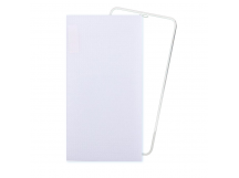 Защитное стекло 9D с полным клеем iPhone 6 Plus/7 Plus/8 Plus белое