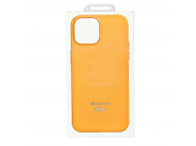 Чехол для iPhone 15 Pro Max Silicone Case, Magsafe, оранжевый