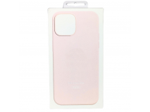 Чехол для iPhone 15 Pro Max Silicone Case, Magsafe, розовый