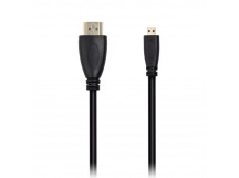 Кабель Smartbuy HDMI - micro HDMI ver. 1.4b A-M/D-M, 1,8 m (gold-plated) (K-318-120)