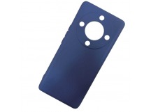 Чехол силиконовый Honor X9A Soft Touch New темно-синий