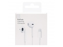 Проводные наушники с микрофоном вкладыши ORG EaePods MMTN2ZM/A Lightning (B) (white) (221492)