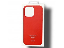Чехол для iPhone 15 Pro Max Silicone Case, Magsafe, красный