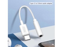 Аудиосоединитель/переходник XO NB-R161 (Type-C - 3,5мм), белый