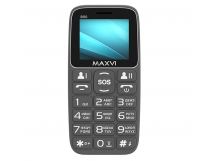 Мобильный телефон Maxvi B110 Grey (1,77"/0,3МП/1000 mAh)