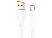 Кабель USB - Type-C Hoco X93 Force 100W 100см 5A  (white) (220677)