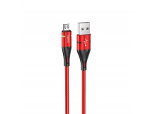 Кабель USB - micro USB Hoco U93 120см 2,4A  (red) (220606)