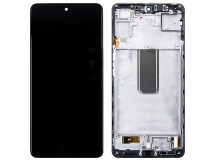 Дисплей для Samsung Galaxy M54 5G (M546B) модуль с рамкой Черный - OR (SP)