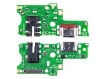 Шлейф для Tecno Camon 20 (CK6n) плата на системный разъем/разъем гарнитуры/микрофон