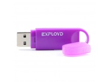 Флэш накопитель USB 16 Гб Exployd 570 (purple) (74391)