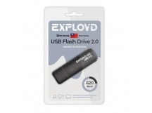 Флэш накопитель USB 8 Гб Exployd 620 (black) (224766)
