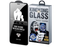 Защитное стекло iPhone 13/13 Pro/14 WEKOME WTP-040 (King Kong 6D) в упаковке Черное