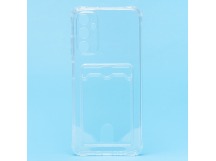 Чехол-накладка - SC276 с картхолдером для "Samsung SM-A057 Galaxy A05s" (transparent) (224007)