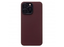 Чехол-накладка Cellis SM009 POSH KEVLAR SafeMag для "Apple iPhone 15 Pro" (red) (220139)