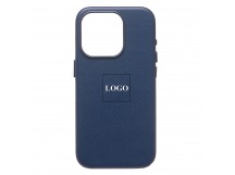 Чехол-накладка - SM002 экокожа SafeMag для "Apple iPhone 15 Pro" (pacific blue) (222515)