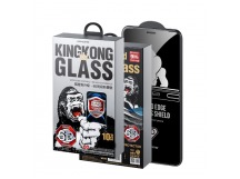 Защитное стекло iPhone 15 Pro Max WEKOME WTP-056 (King Kong 6D Антишпион) в упаковке Черное