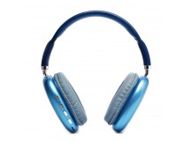 Накладные Bluetooth-наушники P9 (blue)