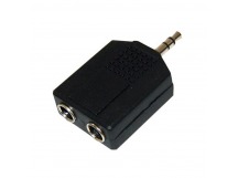 Переходник шт.3,5 - 2гн.6,3 стерео