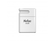 Флеш-накопитель USB 3.0 32GB Netac U116 mini белый (130 MB/s)