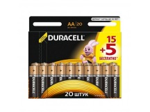 LR6 Батарейки Duracell MN1500 BASIC 2*10 цена за 1 шт., шт