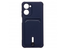 Чехол-накладка - SC304 с картхолдером для "OPPO realme 10 4G" (dark blue) (223008)