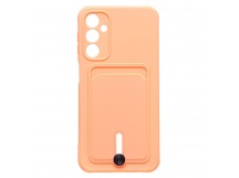 Чехол-накладка - SC304 с картхолдером для "Samsung Galaxy A24 4G" (light pink) (223033)