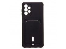 Чехол-накладка - SC304 с картхолдером для "Samsung SM-A047 Galaxy A04s" (black) (223024)