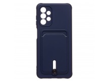 Чехол-накладка - SC304 с картхолдером для "Samsung SM-A047 Galaxy A04s" (dark blue) (223025)
