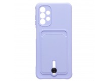 Чехол-накладка - SC304 с картхолдером для "Samsung SM-A047 Galaxy A04s" (light violet) (223027)