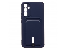 Чехол-накладка - SC304 с картхолдером для "Samsung SM-A346 Galaxy A34" (dark blue) ()