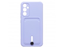 Чехол-накладка - SC304 с картхолдером для "Samsung SM-A346 Galaxy A34" (light violet) (217960)
