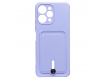 Чехол-накладка - SC304 с картхолдером для "Xiaomi Redmi 12" (dark violet) (223226)