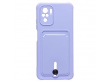 Чехол-накладка - SC304 с картхолдером для "Xiaomi Redmi Note 10/Redmi Note 10S" (dark violet(223229)