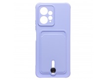 Чехол-накладка - SC304 с картхолдером для "Xiaomi Redmi Note 12 4G" (dark violet) (223232)