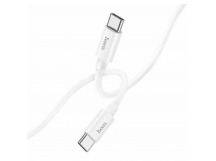 Кабель Type-C - Type-C Hoco X87 Magic PD 60W 100см 3A  (white) (220484)