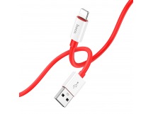 Кабель USB - Apple lightning Hoco X87 Magic 100см 2,4A  (red) (220487)