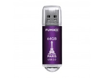 64GB накопитель FUMIKO Paris фиолетовый